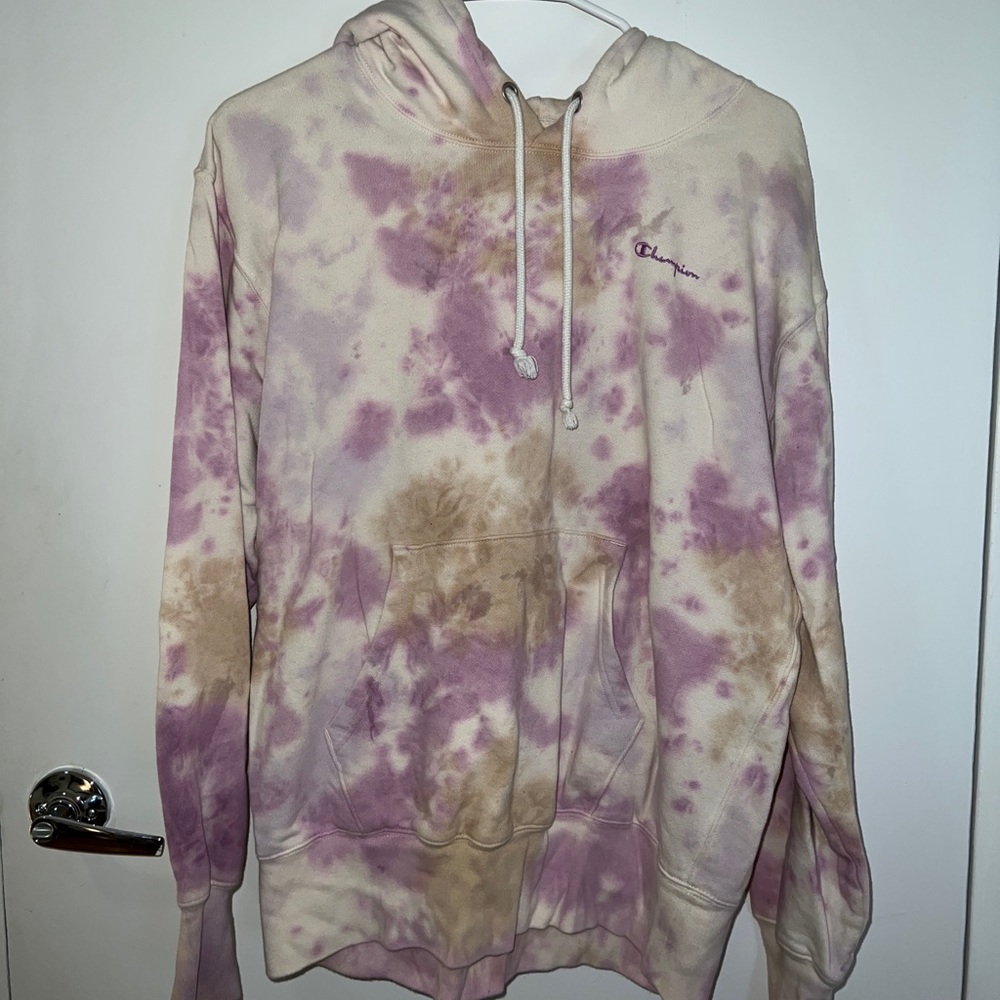 Tie Dye Campion Hoodie